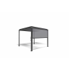 Roleta przeciwsłoneczna opuszczana 3M - Pergola tarasowa MIRADOR Solid 80 i Basic 88  - Antracyt
